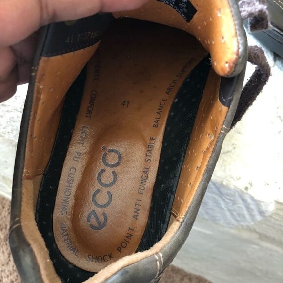 ECCO Fusion Brown Leather Oxford size 41 main image 6